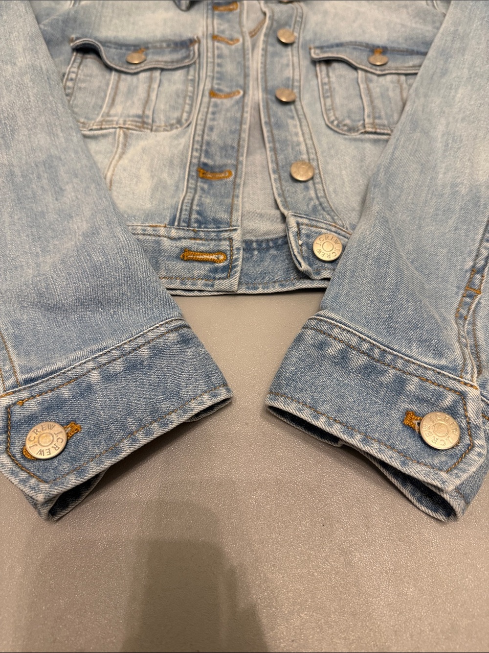 J. Crew Light Blue' Denim Jean Jacket - Picture 4 of 5